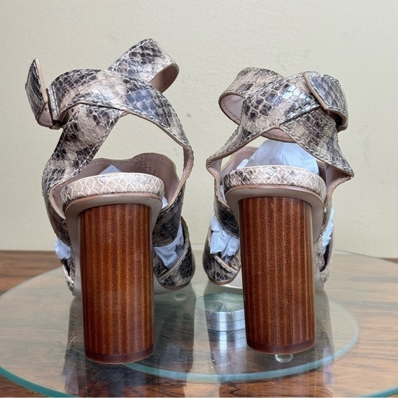 Cole Haan Reina City Sandal in Snake Printed Leather - Picture 10 of 16